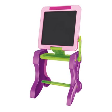 PLAY & LEARN Mesa de Atividades Infantil 2 em 1 com Banquinho e Lousa Multikids - BR1766 BR1766