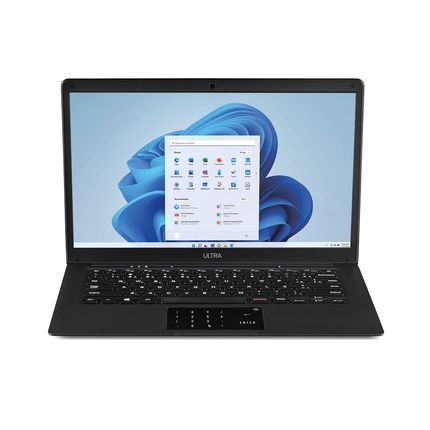 Notebook, Windows 11 Home, Intel Celeron, 4GB RAM 120GB SSD + Tecla Netflix, Tela 14,1 Pol. HD Preto Ultra - UB230OUT [Remanufaturado] UB230OUT