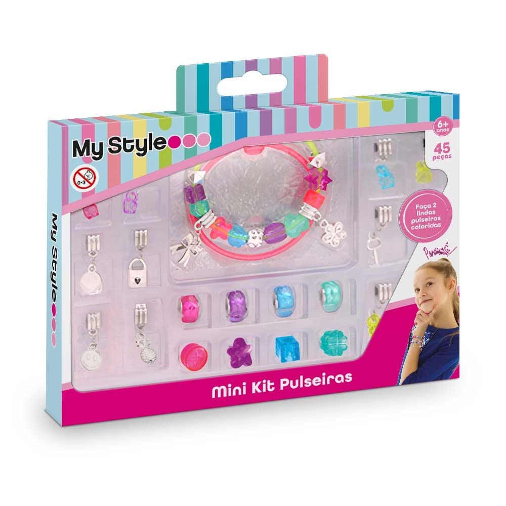 Mini Kit de Pulseiras My Style Coleção Love Multikids - BR2128OUT [Reembalado]