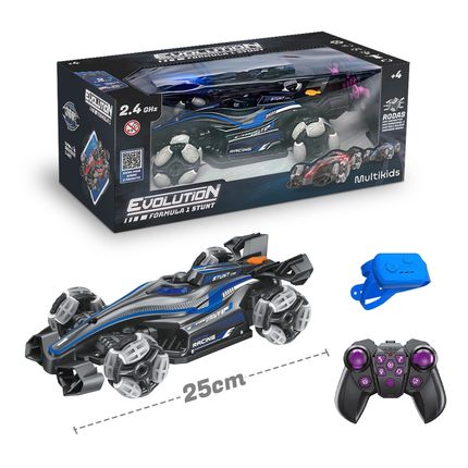 Carrinho de Formula 1 Azul de Controle Remoto Multikids - BR2261OUT [Remanufaturado] BR2261OUT