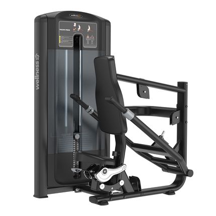TRICEPS PRESS NIVUS PRETO 100KG - EM485OUT [Remanufaturado] EM485OUT