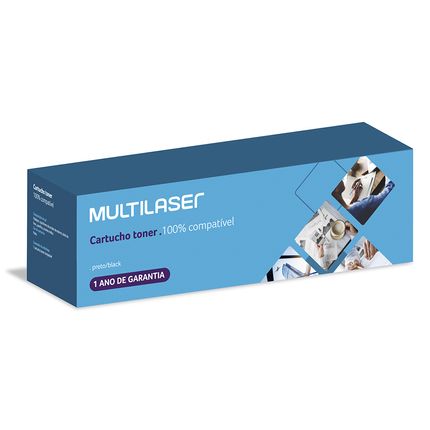 Cartucho Toner Compatível Para impressoras HP Multilaser   - CT226AOUT [Remanufaturado] CT226AOUT