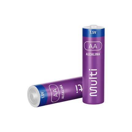 Pilha Alcalina AA Com 4 Unidades Multi - PA001 PA001