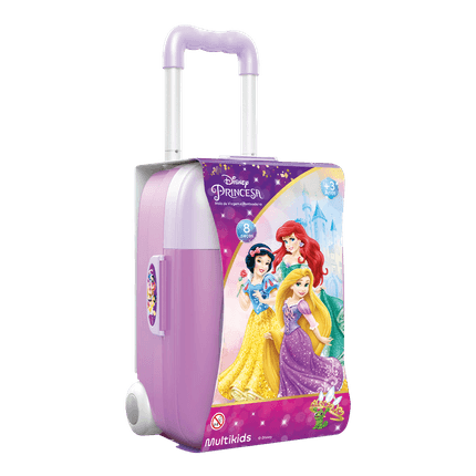 Mala de Viagem e Penteadeira 2 em 1 Princesas Disney Multikids - BR2192 BR2192