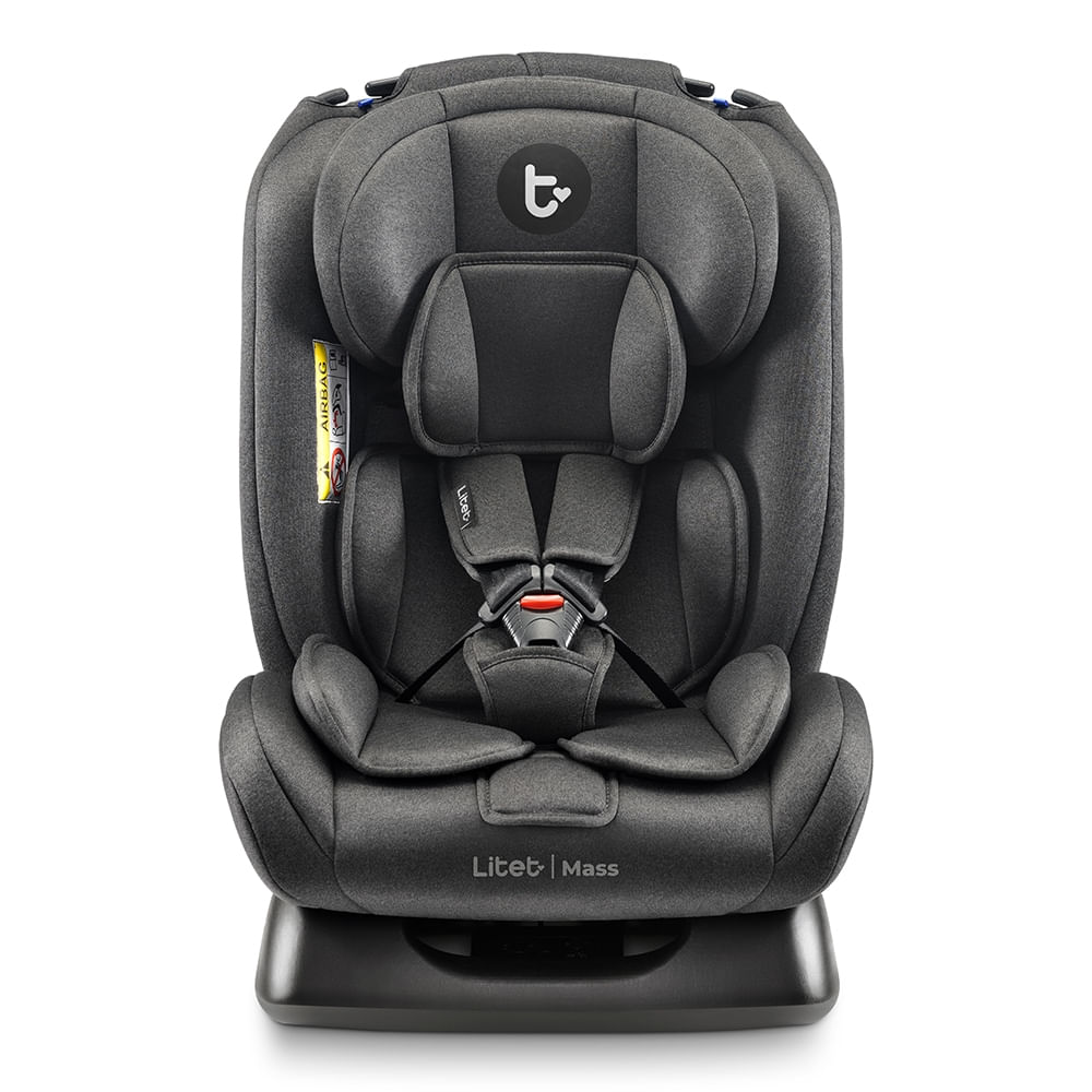 Cadeira Para Auto 0-36 Kg Litet Mass Preta - BB456F