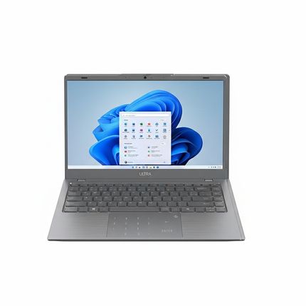 Notebook, Windows 11 Home, Tela 14 Pol. HD, Pentium Gold 6500Y, 4GB, 128GB eMMC Cinza Ultra - UB364 UB364