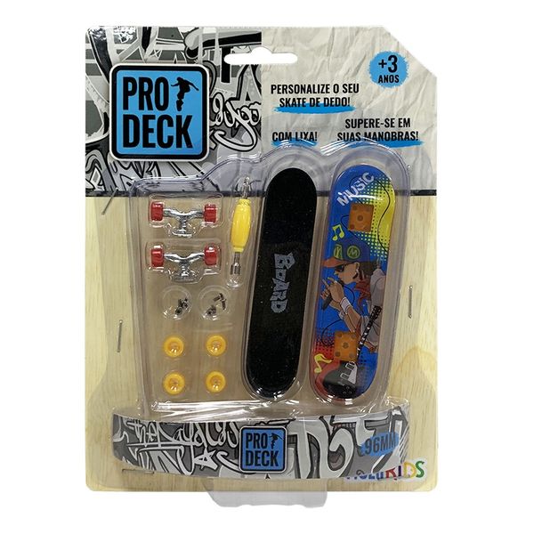 Prodeck Skate de Dedo Personalizável 1Pc Multikids - BR1803OUT [Reembalado] BR1803OUT