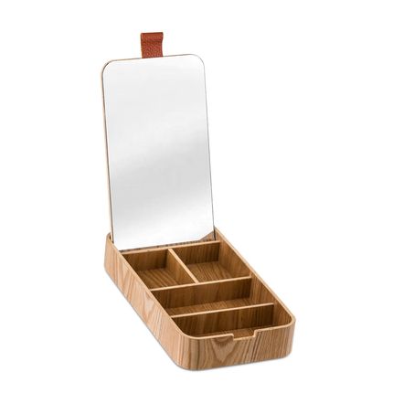 Porta-Joias Madeira Com Espelho Uphome - UD349OUT [Remanufaturado] UD349OUT