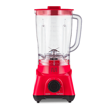 Liquidificador Turbo Vermelho 650w-127v  Multi Home - LQ653OUT [Remanufaturado] LQ653OUT
