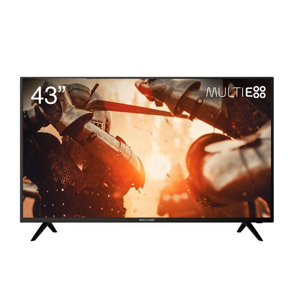 Tela Smart 43" Multi 43” Smart Full HD com Wi-Fi Série Experience e Conversor Digital - TL050OUT [Reembalado] TL050OUT