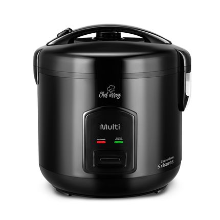 Panela De Arroz 5 Xícaras Função Manter Aquecido 127v-400w Preta Multi - GO003OUT [Reembalado] GO003OUT