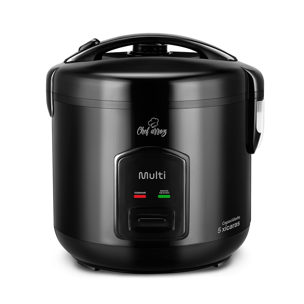 Panela De Arroz 5 Xícaras Função Manter Aquecido 127v-400w Preta Multi - GO003OUT [Reembalado]