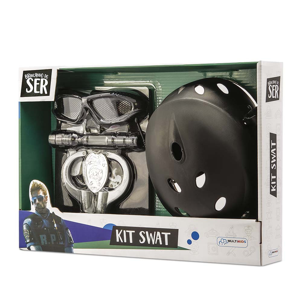Kit Brincando de Ser Swat Multikids - BR966OUT [Reembalado]