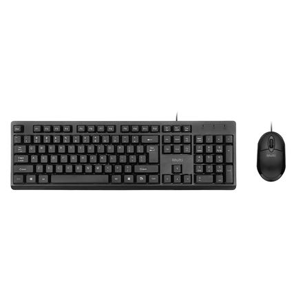 Combo Teclado e Mouse com Fio CF600 Preto Multi - TC609OUT [Reembalado] TC609OUT