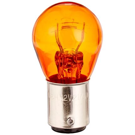 Lâmpada Pisca 2p S25 P21 + 5W 12V 21 + 5W Bay15d Laranja 10 Unidades Multilaser - AU853OUT [Reembalado] AU853OUT