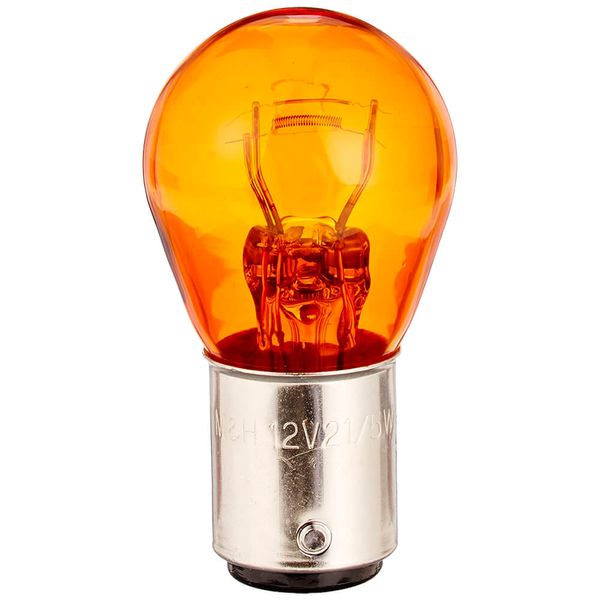 Lâmpada Pisca 2p S25 P21 + 5W 12V 21 + 5W Bay15d Laranja 10 Unidades Multilaser - AU853OUT [Reembalado] AU853OUT