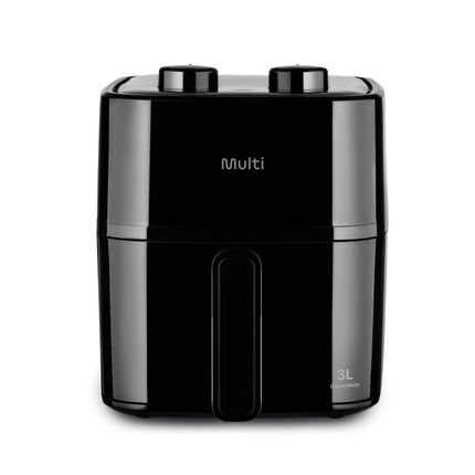 Fritadeira Elétrica Air Fryer MF1300 3L 1200W 220V Preta Multi - GO251OUT [Remanufaturado] GO251OUT