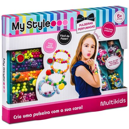 My Style Pulseiras Perfumadas com Miçangas Multikids - BR1119OUT [Reembalado] BR1119OUT