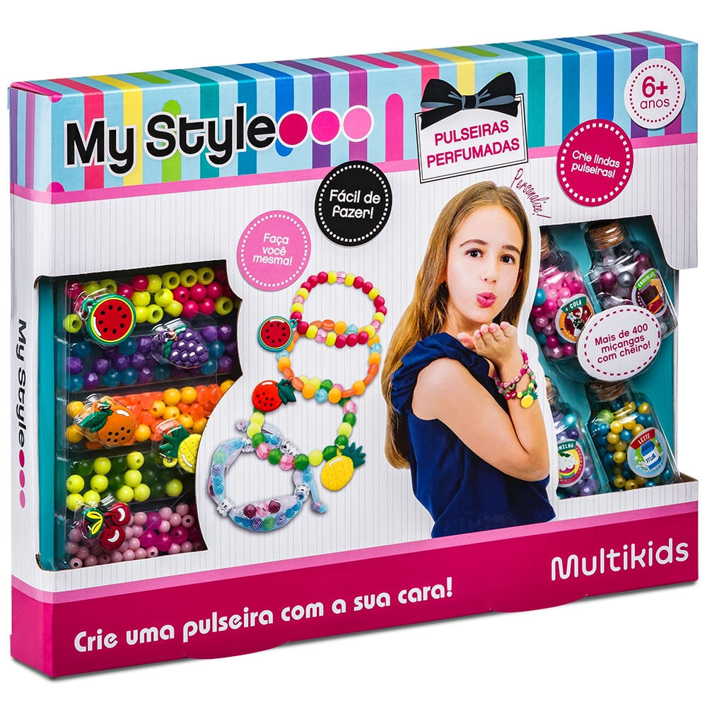 My Style Pulseiras Perfumadas com Miçangas Multikids - BR1119OUT [Reembalado]