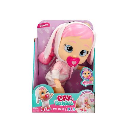 Boneca Cry Babies Meus Primeiros Passos Coney Multikids - BR2728 BR2728