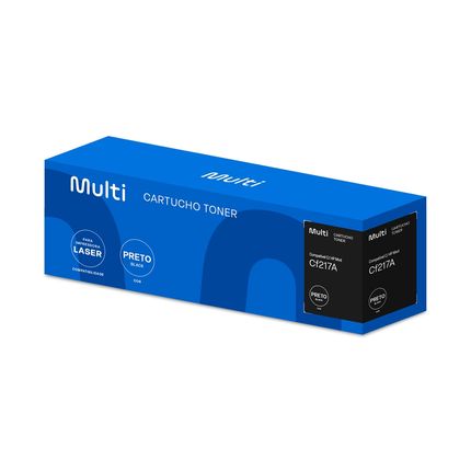 Cartucho Toner Compatível C/ Hp Mod. Cf217A Multilaser - CT008 CT008