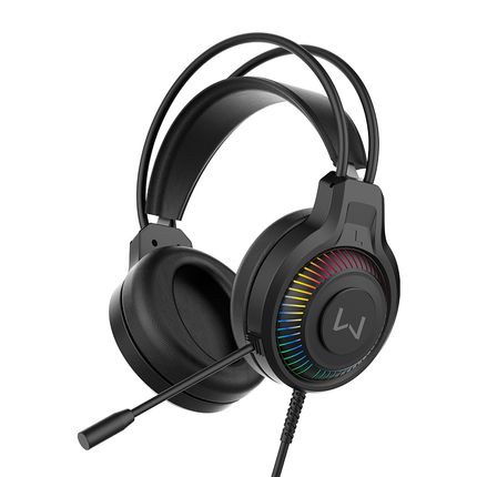 Headset Gamer Mizar Preto Warrior - PH705 PH705