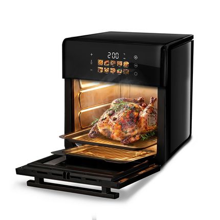 Fritadeira Elétrica Air Fryer e Forno 10L 1500W 127V Preta Multi - GO256OUT [Reembalado] GO256OUT