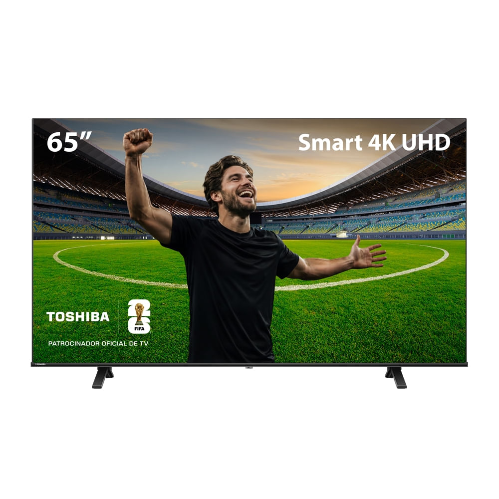 Smart TV DLED 65" 4K Toshiba 65C350NS VIDAA 4 HDMI 2 USB Wi-Fi - TB032MOUT [Reembalado]