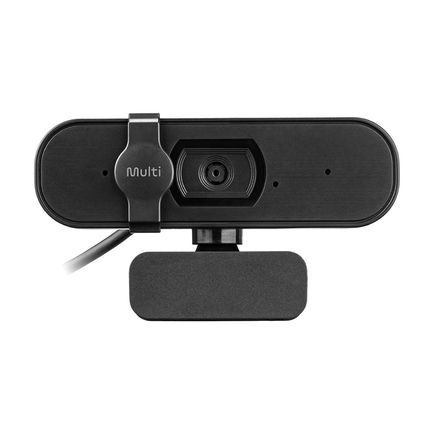 Webcam 2K com Foco Automático 30 FPS USB Preto Multi - WC057 WC057