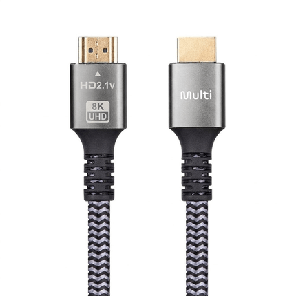 Cabo HDMI 8K de Nylon Cinza Multi - WI522 WI522