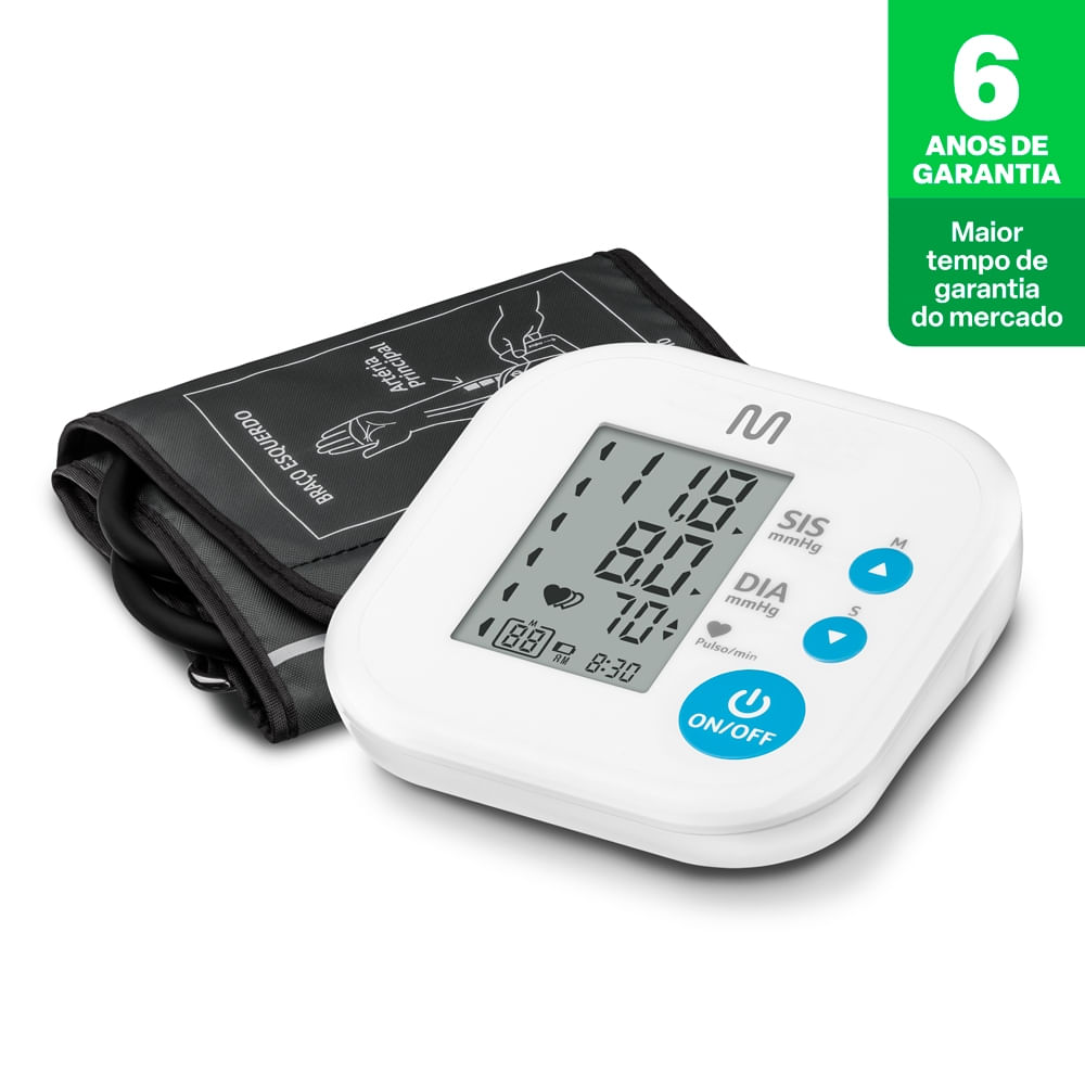 Monitor de Pressão Arterial Digital de Braço Multi Saúde - HC090G
