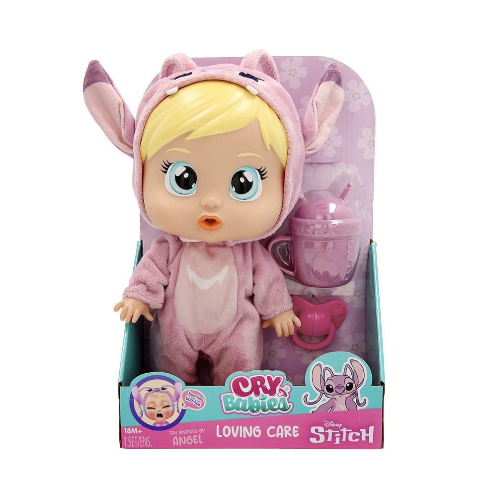 Boneca Cry Babies Loving Care Angel Multikids - BR2622