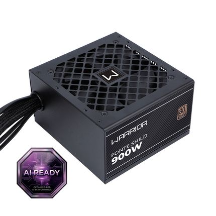 Fonte Shild 900W 80 Plus Bronze PFC AT Preta Multi - GM103 GM103