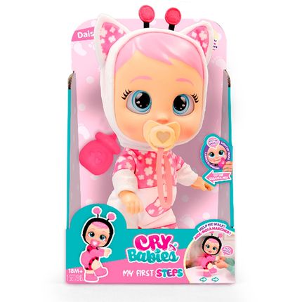 Boneca CryBabies Daisy Meus Primeiros Passos Multikids - BR2798 BR2798