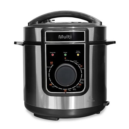 Panela de Pressão 6L 1000W-127V Cinza Multi - GO502OUT [Reembalado] GO502OUT