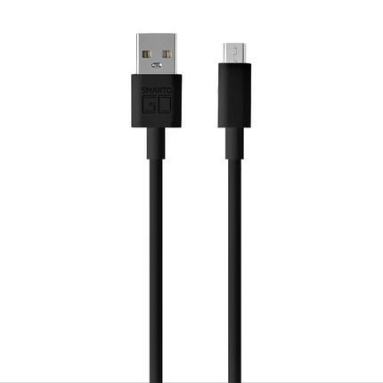 Smartogo Cabo Micro USB Blindado 1,2 Metros Preto - WI404OUT [Reembalado] WI404OUT