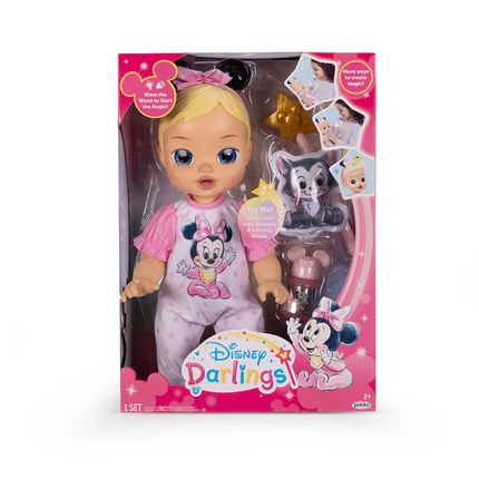 Boneca Disney Darlings Minnie com Luz e Som Multikids - BR2599 BR2599