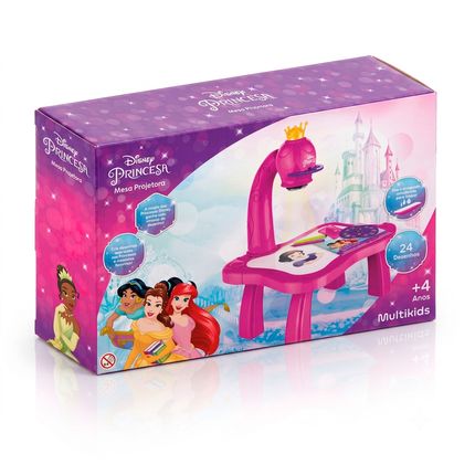 Mesa Projetora Disney Princesas Multikids com 24 Desenhos - BR2133 BR2133
