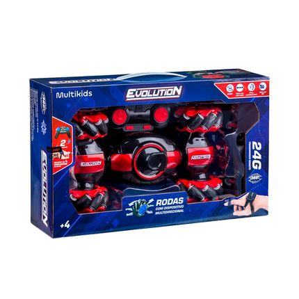 Evolution Car R/C Torsional Vermelho Multikids - BR1646 BR1646