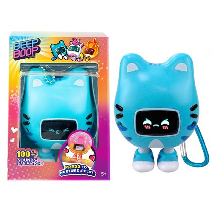 Beep Boop Miao Miao Bichinho Virtual Interativo Gatinho com Tela Colorida Multikids - BR2828 BR2828
