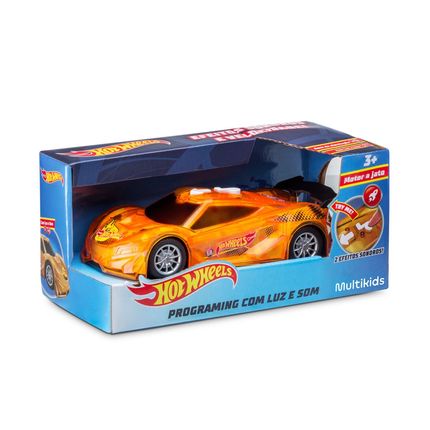 Carrinho Hot Wheels Programing com Luz e Som Sortido Multikids - BR1433 BR1433