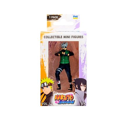 Bonecos Sortidos Naruto Shippuden 7,5cm Colecionáveis Multikids - BR2682 BR2682