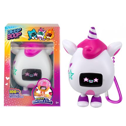 Beep Boop Kirin Bichinho Virtual Interativo Unicórnio com Tela Colorida Multikids - BR2827 BR2827