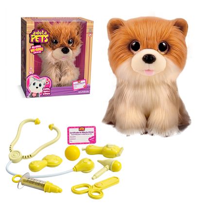 Pelúcia Adota Pets Caramelo Multikids - BR2602 BR2602