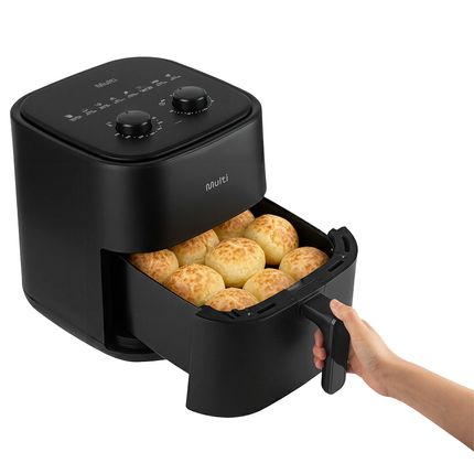 Fritadeira Elétrica Air Fryer 6L 1500W 220V Multi - GO255 GO255