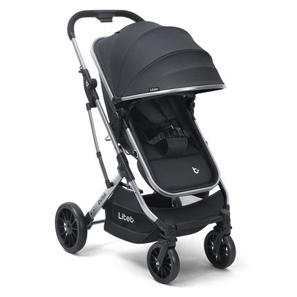 Carrinho Passeio Moisés Duna 0-15kgs Preto Litet - BB470 BB470