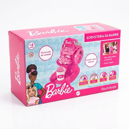 Sorveteria Barbie Kids Chef com Acessórios Multikids - BR2803 BR2803