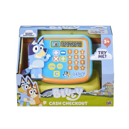 Caixa Registradora Infantil Bluey com Acessórios, Som e Luz Multikids - BR2675 BR2675