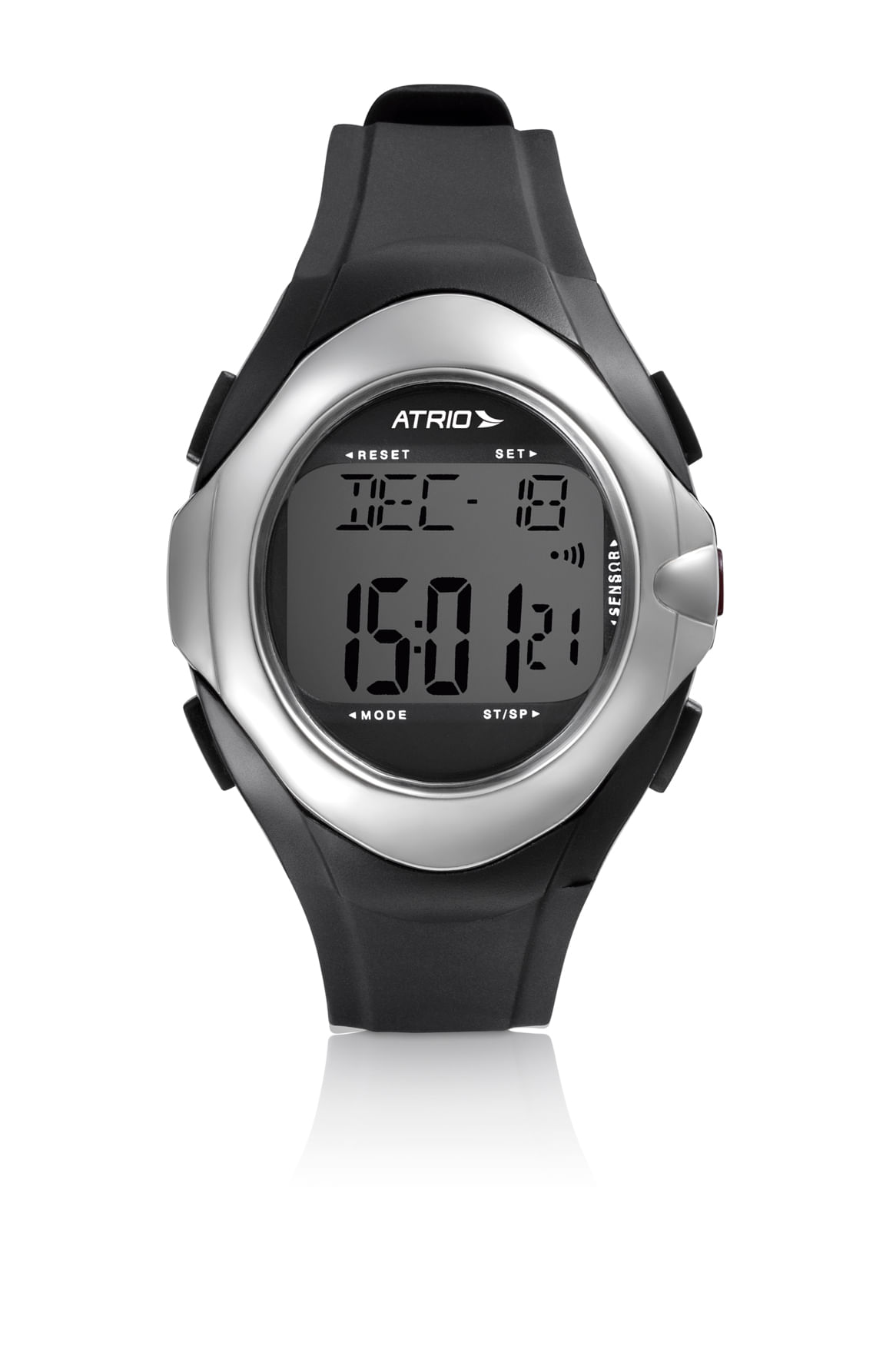 Monitor Cardíaco Touch com Cont Calorias Função de Alarme Calendário e Crônometro Atrio - ES094 ES094