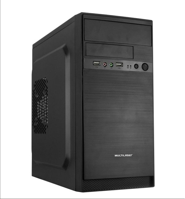 Gabinete Kit Barebone Com Fonte 200W Com Acessórios Multilaser - GA156 GA156